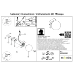 Lampa sufitowa/ścienna Mantra Puebla 8889MA - zdjęcie dodatkowe 4