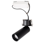 Lampa Sufitowa Halo C Black Podtynkowa H0125 MaxLight