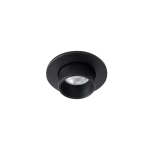 Lampa Sufitowa Halo E Black Podtynkowa H0129 MaxLight