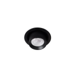 Lampa Sufitowa Halo F Black Podtynkowa H0131 MaxLight