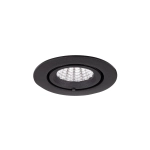 Oprawa Wpustowa Rubio 10W Czarna H0133 MaxLight