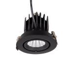 Oprawa Wpustowa Rubio 10W Czarna H0133 MaxLight