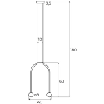 Lampa Wisząca Enigma Czarna P0513 MAXLIGHT