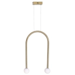 Lampa Wisząca Enigma Złota P0514 MAXLIGHT - zdjęcie produktu