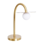 Lampa Stołowa Enigma Złota T0054 MAXLIGHT - zdjęcie produktu