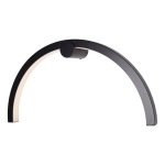 Kinkiet Trio Arc Matt Black Ip44 W0334 MAXLIGHT - zdjęcie produktu