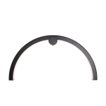 Kinkiet Trio Arc Matt Black Ip44 W0334 MAXLIGHTLIGHT