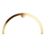 Kinkiet Trio Arc Brushed Gold Ip44 W0336 MAXLIGHT - zdjęcie produktu