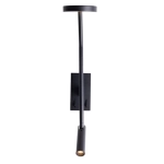 Kinkiet Ibiza Czarny W0349 MaxLight