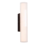 Kinkiet Fayette 31cm 6W Czarny IP44 3000K W0363 MaxLight
