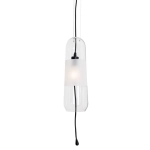 Lampa Wisząca Mauri 1 Transparent Glass P0588 MaxLight