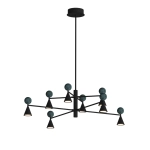 Lampa Wisząca Bingo 54W Czarny + Malachit P0684 MaxLight - zdjęcie produktu