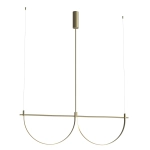 Lampa Wisząca Victoria 40W Złota P0689 MaxLight - zdjęcie produktu
