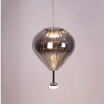 Lampa Wisząca Palloncini 1 Smoky Glass P0576 MAXLIGHT