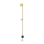 Kinkiet Bingo 5W Złoty + Malachit W0448 MaxLight - zdjęcie produktu