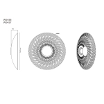 Kinkiet Misaki 6W Czarny W0456 MaxLight