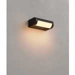 Lampa Zewnętrzna Solden 12W Czarna IP65 W0462 MaxLight