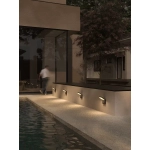 Lampa Zewnętrzna Z Czujnikiem Ruchu Fiss 20W Czarny IP66 W0472 MaxLight