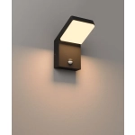 Lampa Zewnętrzna Z Czujnikiem Ruchu Fiss 20W Czarny IP66 W0472 MaxLight