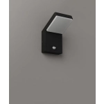 Lampa Zewnętrzna Z Czujnikiem Ruchu Fiss 20W Czarny IP66 W0472 MaxLight