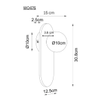 Kinkiet Point G9 W0476 MaxLight