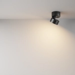 Plafon natynkowy Onda LED 12W 3000K czarny C024CL-12W3K-B-1 Maytoni - zdjęcie dodatkowe 3