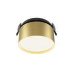 Oprawa stropowa podtynkowa Onda LED 12W czarny DL024-12W-DTW-BMG Maytoni - zdjęcie produktu