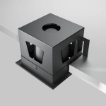 Lampa wpuszczana Metal Modern LED DL093-01-10W3K-B Maytoni - kolor czarny - zdjęcie dodatkowe 5