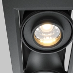 Lampa wpuszczana Metal Modern LED DL093-02-10W3K-B Maytoni - kolor czarny - zdjęcie produktu