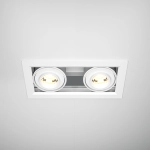 Lampa wpuszczana Metal Modern LED DL093-02-10W3K-W Maytoni - kolor biały - zdjęcie dodatkowe 1