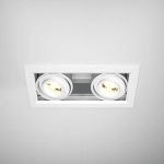 Lampa wpuszczana Metal Modern LED DL093-02-10W3K-W Maytoni - kolor biały - zdjęcie dodatkowe 2