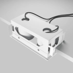 Lampa wpuszczana Metal Modern LED DL093-02-10W3K-W Maytoni - kolor biały - zdjęcie dodatkowe 5