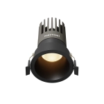Oprawa wpuszczana Maytoni DL118-15W-3K-B - kolor czarny - zdjęcie dodatkowe 4