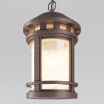 Lampa zewnętrzna wisząca Salamanca E27 brązowy O031PL-01BR Maytoni - zdjęcie dodatkowe 1