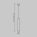Lampa wisząca Focus LED 12W 4000K biały P072PL-L12W4K-1 Maytoni - zdjęcie dodatkowe 3
