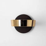 LARA MB7170-1-3BGT KINKIET CZARNO-ZŁOTY/BLACK-GOLD ZUMA LINE