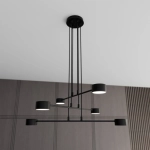 Lampa wisząca MODUS 6 BLACK 1339/6 EMIBIG Lighting