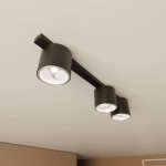 Lampa sufitowa NANO 3 BLACK 1310/3 EMIBIG Lighting