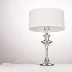 Lampa stołowa ABU DHABI T01413CH-WH CosmoLight - zdjęcie dodatkowe 3
