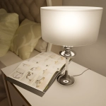Lampa stołowa ABU DHABI T01413CH-WH CosmoLight - zdjęcie dodatkowe 1
