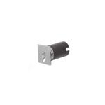 MEMPHIS SQ wpuszczana w ścianę srebrno-szara 230V LED 3W 60° 3000K R12688 Rendl light studio