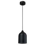 Metalowa lampa wisząca Nilo czarna 1xGU10 LP-0110/1P BK Light Prestige