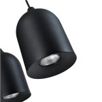 Metalowa lampa wisząca Nilo czarna 2xGU10 LP-0110/2L BK Light Prestige