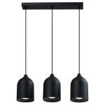 Metalowa lampa wisząca Nilo czarna 3xGU10 LP-0110/3L BK Light Prestige