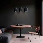 Metalowa lampa wisząca Nilo czarna 3xGU10 LP-0110/3L BK Light Prestige