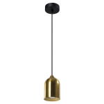 Metalowa lampa wisząca Nilo złota LP-0110/1P GD Light Prestige