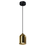 Metalowa lampa wisząca Nilo złota LP-0110/1P GD Light Prestige