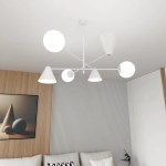 Żyrandol HERMES 6 WHITE 1348/6 EMIBIG Lighting