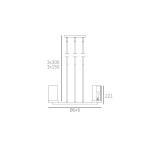 Lampa wisząca Miami - P06998CH CosmoLight - zdjęcie dodatkowe 2