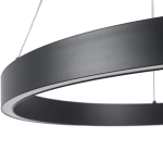 Lampa wisząca czarna MIDWAY Triangle LP-033/1P S BK LIGHT PRESTIGE --- wysyłka 24H ----